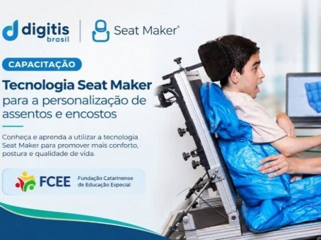 Capacitação em Tecnologia Seat Maker na Fundação Catarinense de Educação Especial.